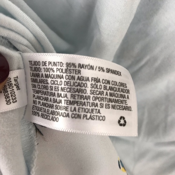 A New Day Bird Print Cut Out Neckline Blouse - Picture 7 of 7